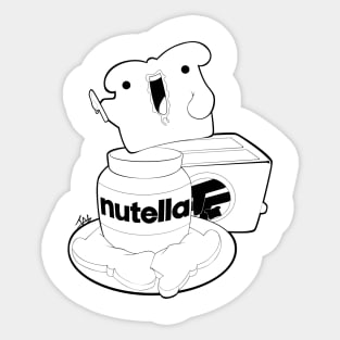 toast outline Sticker